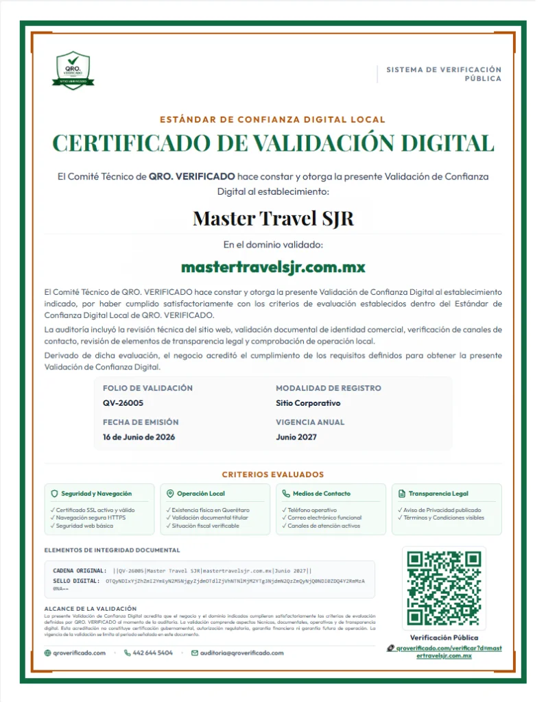 Vista previa de Certificado
